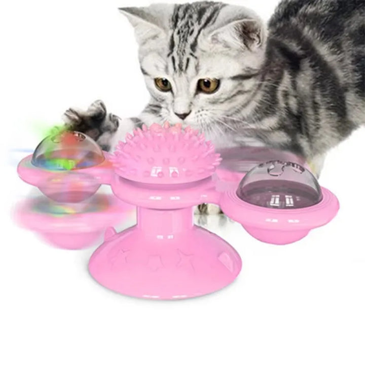 Windmill Cat Toy Interactive