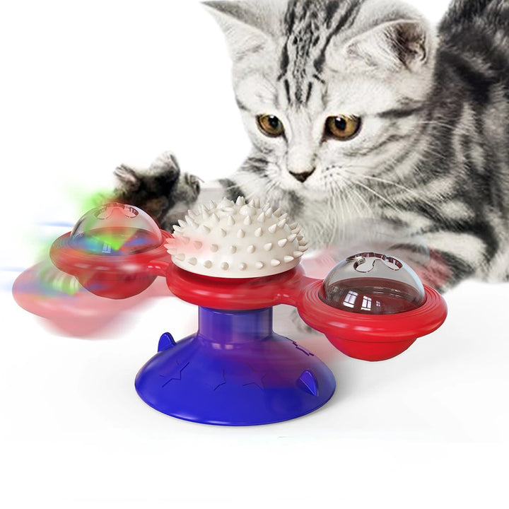 Windmill Cat Toy Interactive