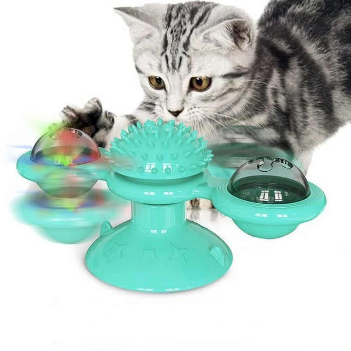 Windmill Cat Toy Interactive